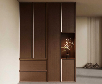 New Chinese Style Entrance Cabinet-ID:513134962