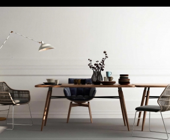Modern Dining Table And Chairs-ID:463565117