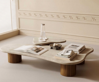 Wabi-sabi Style Coffee Table-ID:748574979