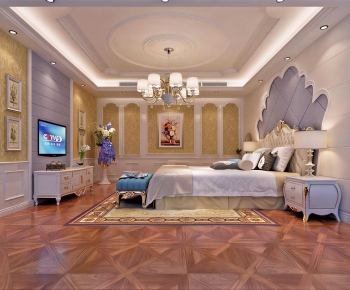 European Style Bedroom-ID:296861892