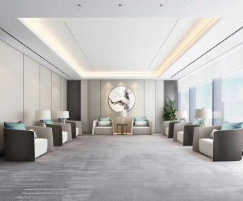 New Chinese Style Reception Room-ID:650371076