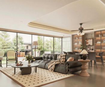 Modern A Living Room-ID:895956997
