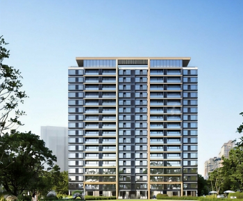 Modern Residential Building-ID:754689938