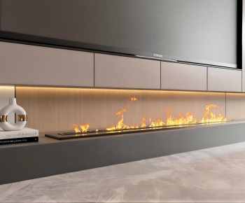 Modern Electronic Fireplace-ID:362808948
