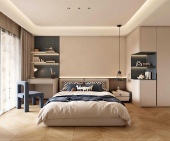 Modern Boy's Room And Son's Room-ID:548099048