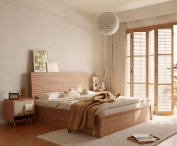 Japanese Style Bedroom-ID:989880089
