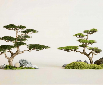 New Chinese Style Plant Landscaping-ID:305016049