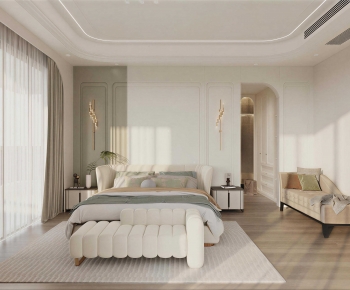 French Style Bedroom-ID:608634952