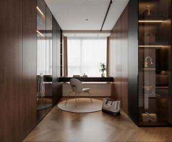 Modern Clothes Storage Area-ID:899663933