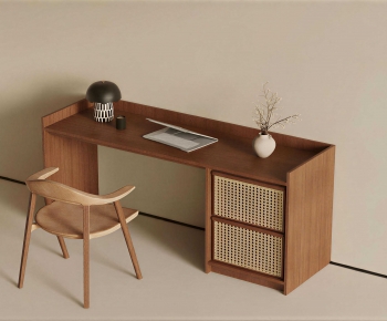 Modern Computer Desk And Chair-ID:569552903
