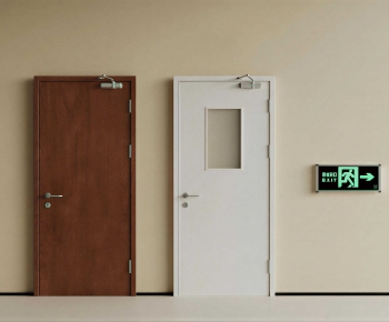 Modern Fire Door-ID:861296898