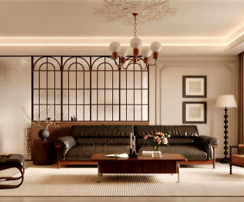 French Style A Living Room-ID:432154891