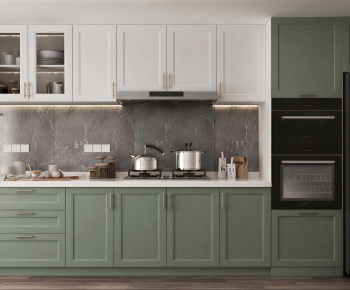 Simple European Style Kitchen Cabinet-ID:125683076