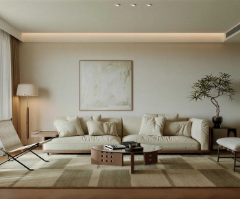 Modern A Living Room-ID:616838945