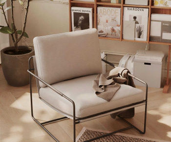 Modern Single Sofa-ID:934974911