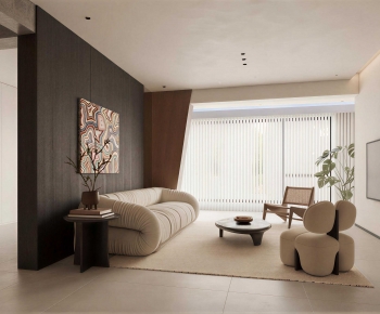 Modern A Living Room-ID:672049591