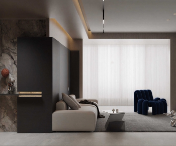 Modern A Living Room-ID:682385921