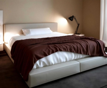 Modern Double Bed-ID:516597038