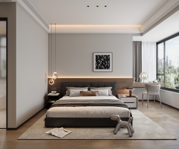 Modern Bedroom-ID:195804122