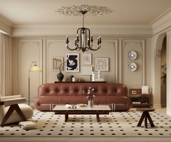 French Style A Living Room-ID:578401095