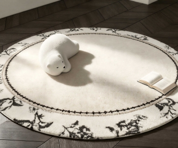French Style Circular Carpet-ID:894129993