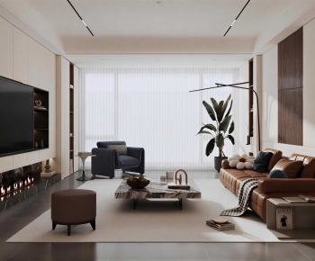 Modern A Living Room-ID:294059044