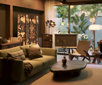 Modern A Living Room-ID:231448898