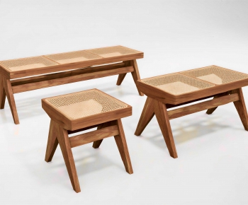 Wabi-sabi Style Bench-ID:247379063