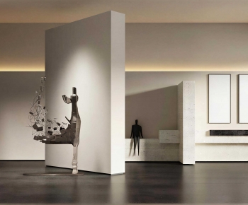 Wabi-sabi Style Exhibition Hall-ID:510498051