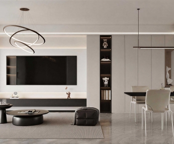 Modern A Living Room-ID:257267009