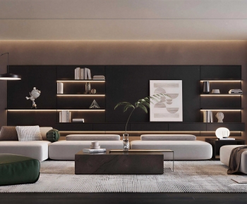 Modern A Living Room-ID:260703091
