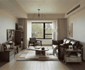 Modern A Living Room-ID:670340129