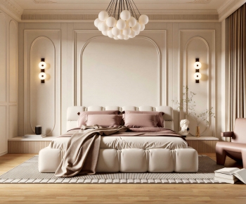 French Style Bedroom-ID:587846041