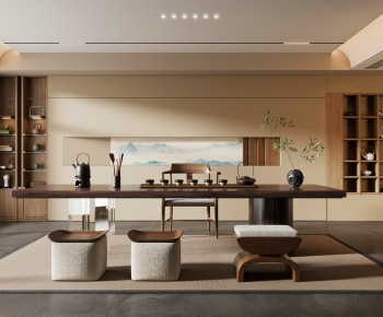 New Chinese Style Tea House-ID:319756031