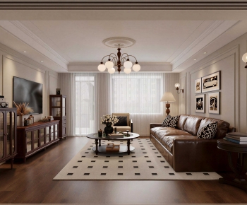 American Style A Living Room-ID:651936057