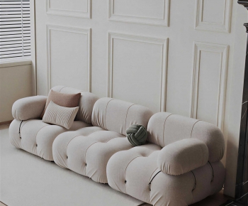 Modern Three-seat Sofa-ID:850493911