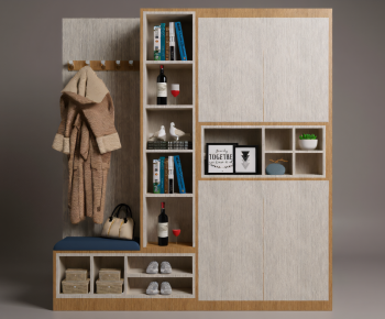 Modern Shoe Cabinet-ID:504764081