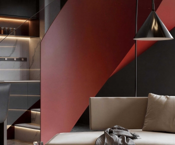 Modern A Living Room-ID:472966918