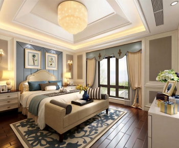 American Style Bedroom-ID:699476961