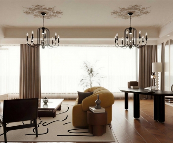 French Style A Living Room-ID:312675004