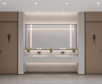 Modern Public Toilet-ID:333712103