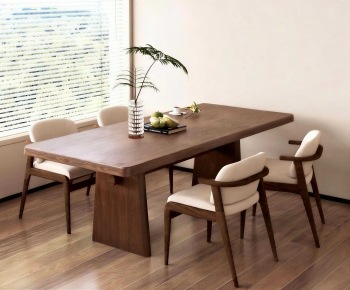 Modern Dining Table And Chairs-ID:208738097