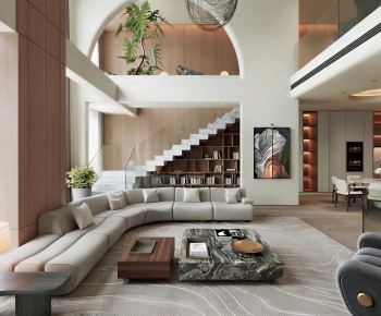 Modern A Living Room-ID:397736076