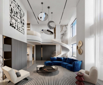 Modern A Living Room-ID:610028032