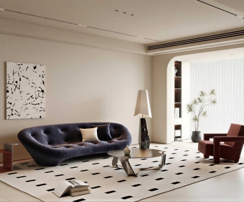Modern A Living Room-ID:609060051