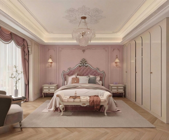 French Style Bedroom-ID:506780159
