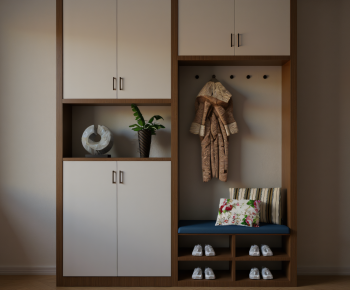 Modern Shoe Cabinet-ID:196790931