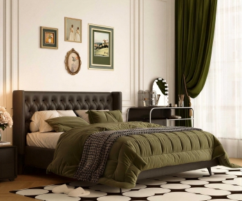 French Style Bedroom-ID:551703938