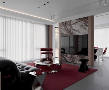 Modern A Living Room-ID:298674118