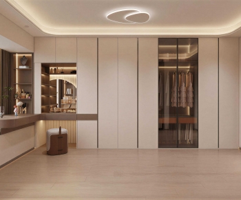 Modern Clothes Storage Area-ID:365436083